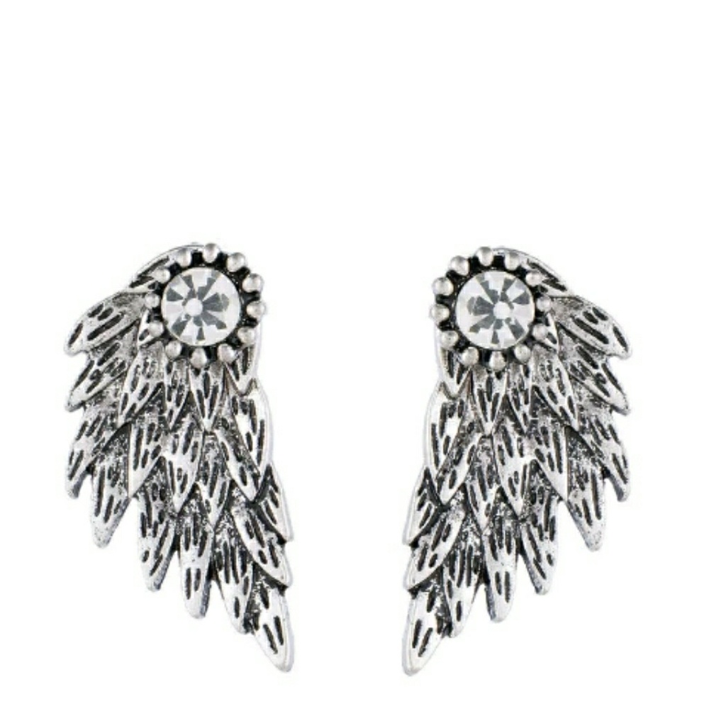 Stud Angel Wing Earrings